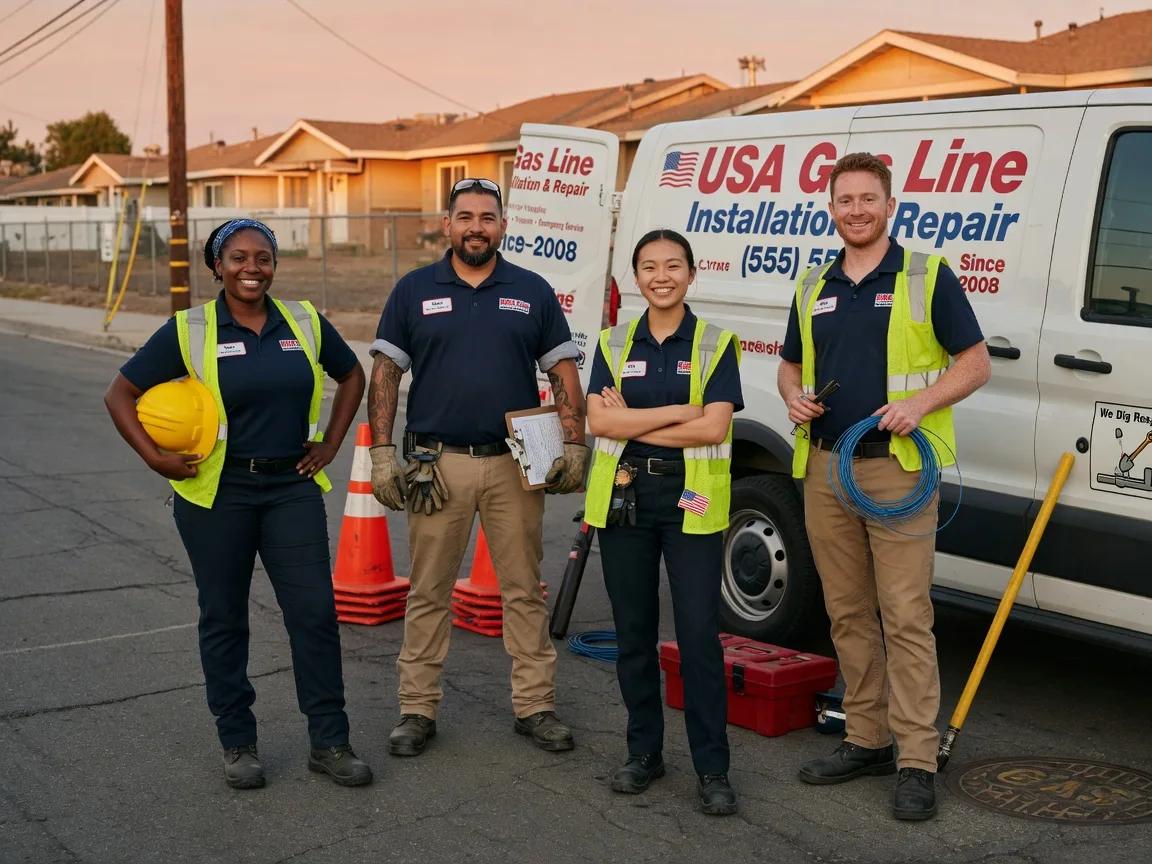 Gas Line Installation company in Auburn, WY
